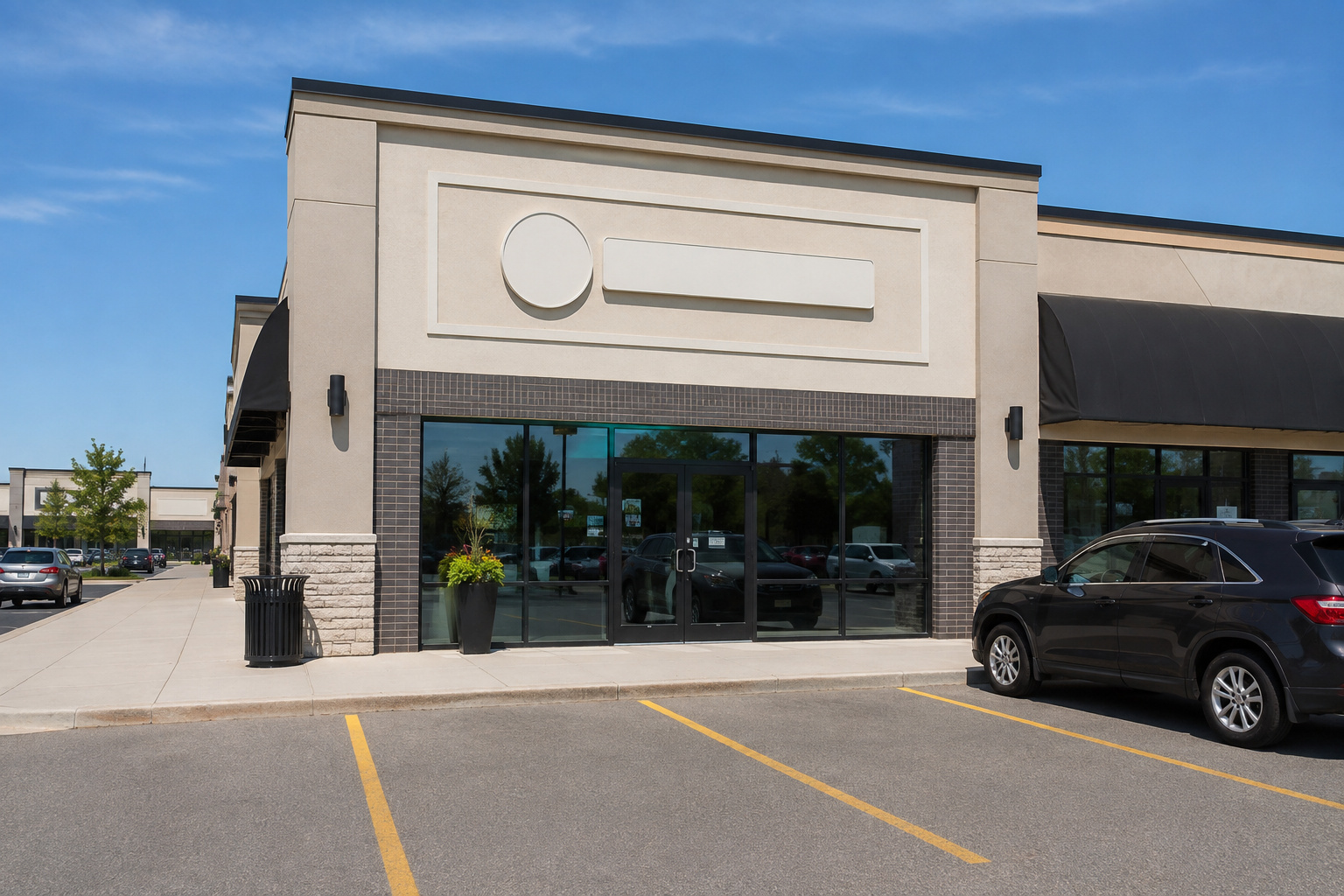 Commercial storefront window cleaning in the Greater Toronto Area